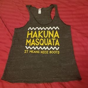 Women's Hakuna Masquata Workout Tank Size L